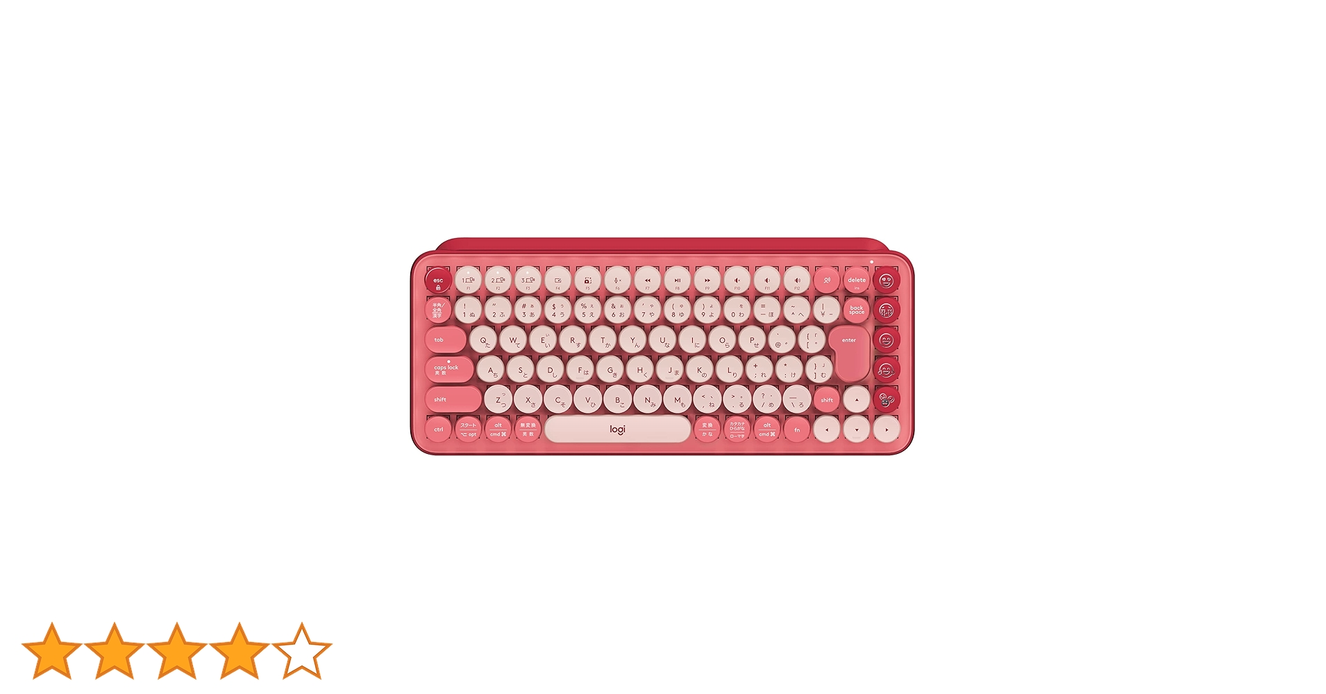 ロジクールPOPKEYSK730ROメカニカルワイヤレスキーボードローズ Amazon.co.jp: Logitech POP KEYS K730RO Mechanical Wireless